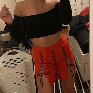 Mistress rocks skirt